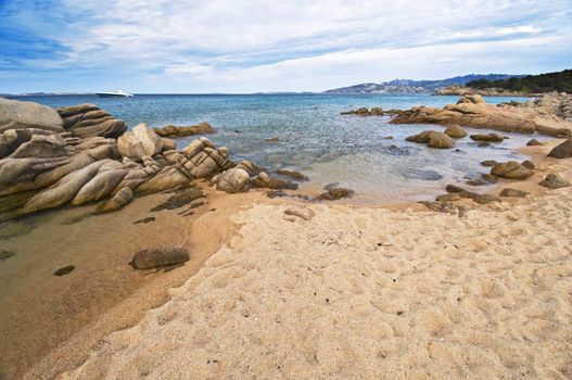 Painted sky in Sardinia coast at sunrice - Best of Italy
