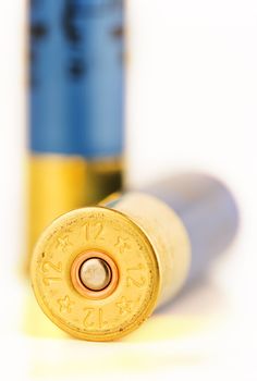 image of the ammunition of a hunting shoot gun