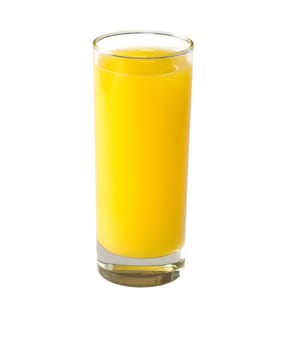 Juice glass, it is isolated, on a white background.