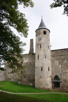  Estonia. Haapsalu. Ruins of a castle . 13 century