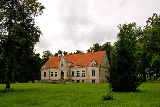 Manor in the West of Estonia. 18 century.