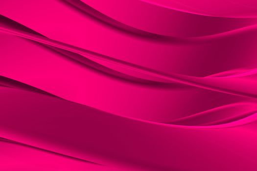 Abstract 3d background with pinky waves