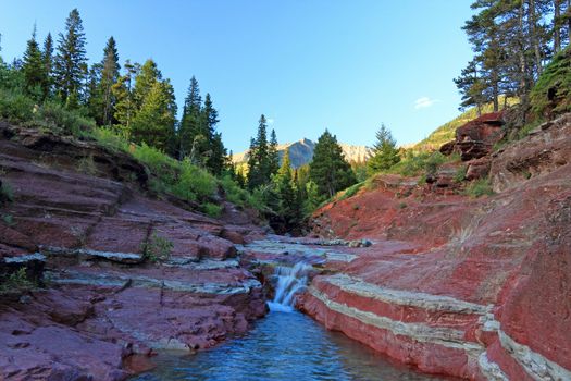 Red Rock Canyon - Waterton Lakes National Park, Alberta, Canada