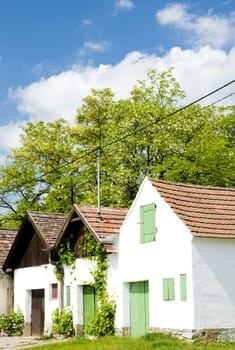 folk wine cellars, Jetzelsdorf, Lower Austria, Austria