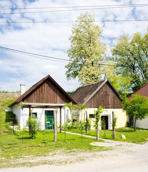 folk wine cellars, Jetzelsdorf, Lower Austria, Austria