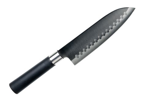 Kitchen knife. Isolated on a white background