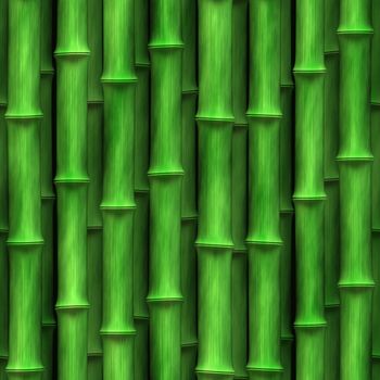 Seamless Bamboo Shoot Plant Wall Background Wallpaper