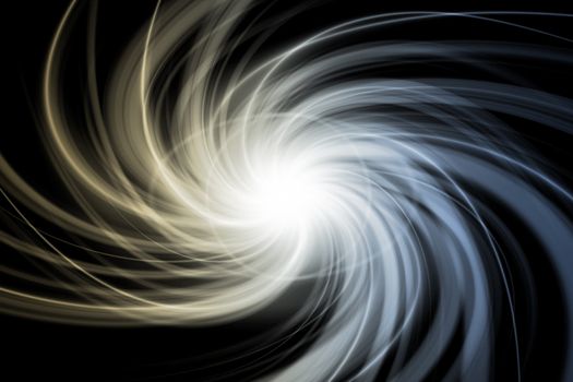 A Mysterious Swirl Ghost Lights Abstract Background