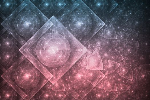 Bright Crystal Glowing Formation Abstract Background Wallpaper