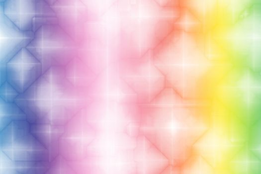 Gradient Rainbow Magical Fantasy Abstract Background Pattern