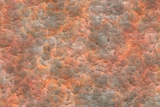 Abstract Derelict Grunge Background in Rusted Metal Colors
