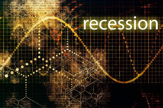 Recession Economy Business Concept Wallpaper Presentation Background