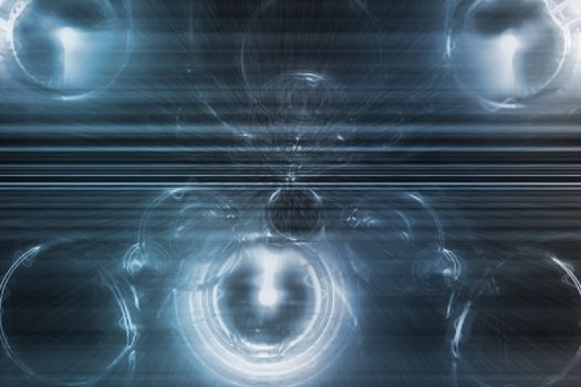 Blue Wave Curve Business Information Blast Abstract Background
