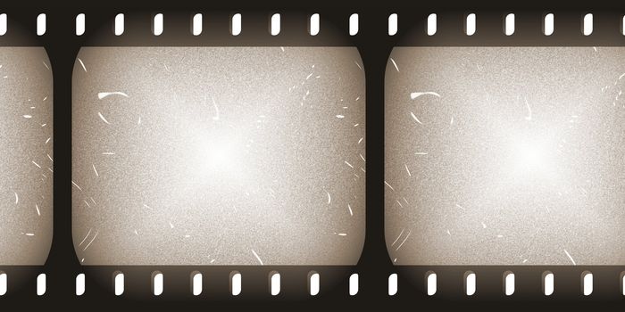 Film Roll Clip Art Faded and Old