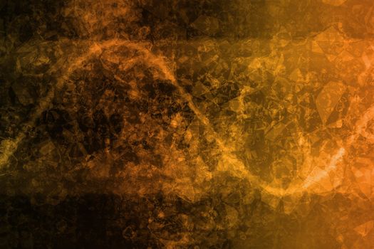 Orange Abstract Corporate Data Internet Grid Background