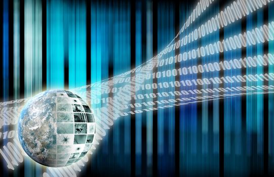 A Global Business Abstract Background Art Texture