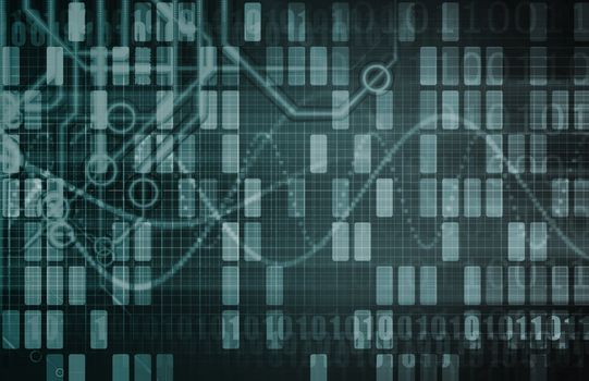 Futuristic Web Cyber Data Grid Color Background