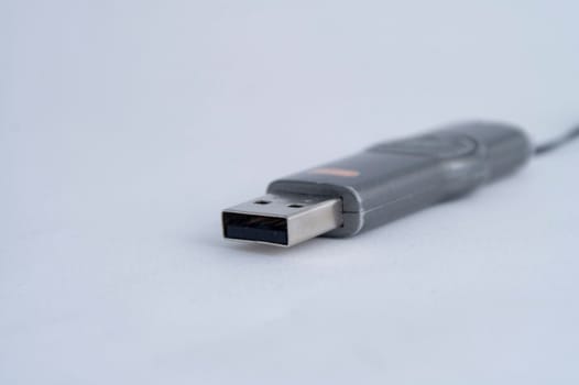 usb memory on a white backgroud