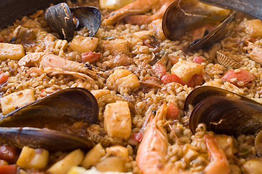 paella spanish food