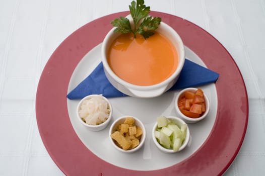 gazpacho soup , for restaurant
