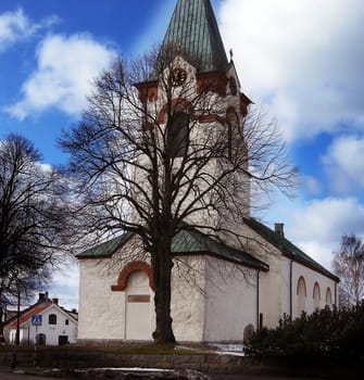 State church of Ödeshög, small town "with a spiritual haven".