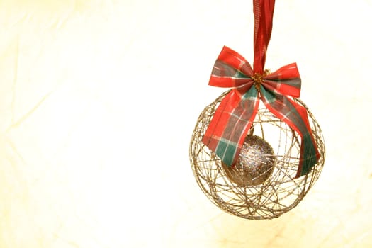 Elegant christmas bauble