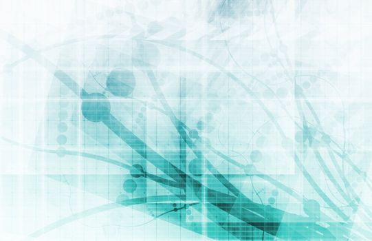 Internet World Wide Web Abstract Tech Background