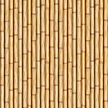large image of bamboo poles as wall or curtain