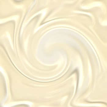 beautiful and delicious swirling melted white 