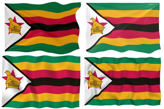 Great Image of the Flag of Zimbabwe
