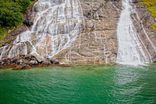 View of the beautiful nature of Geiranger, Norway