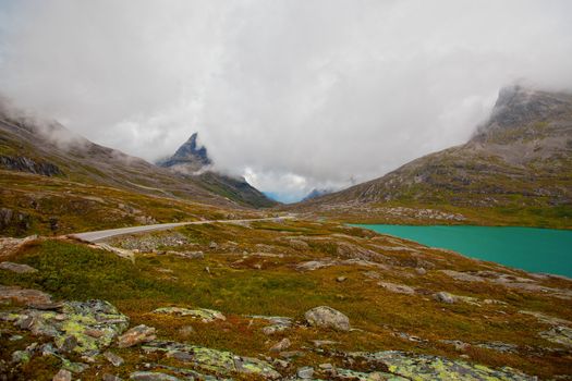 View of the beautiful nature of Stryn, Norway