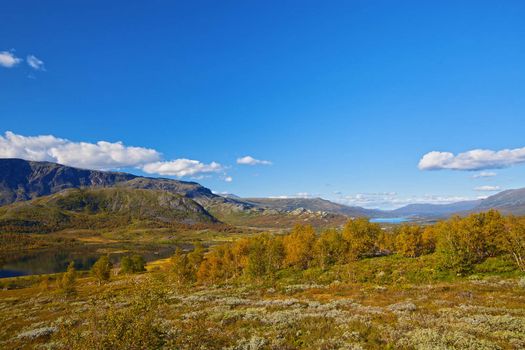 View of the beautiful nature of Stryn, Norway