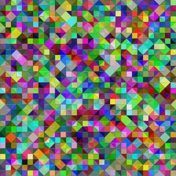 seamless texture of very bright little 3d blocks