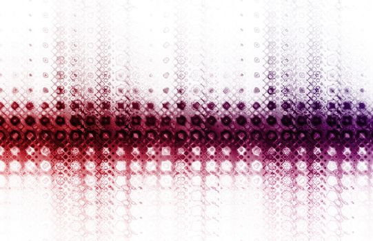 Futuristic Technology Data Flow as Art Abstract
