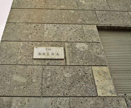 Brera is the famous street of fashion