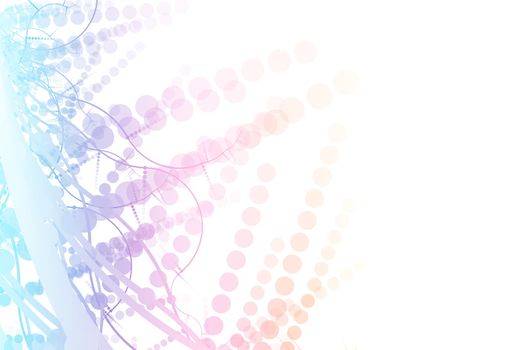 Digital Product Focus Abstract Billboard Background With Copyspace