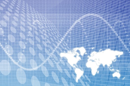 A Global Business Abstract Background Pattern Texture
