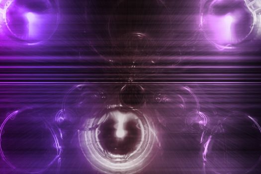 Purple Creative Abstract Wallpaper Background With Perspective
