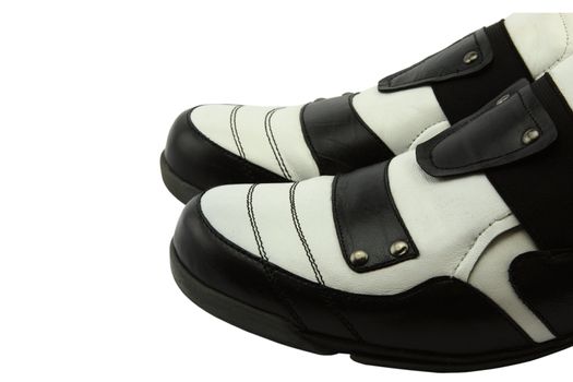 shoes on a white background
