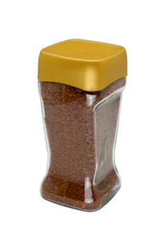 Instant coffee in glass bank-fragrant 