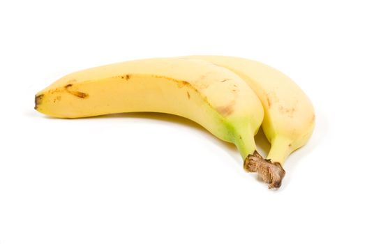 banana bundle isolated on a white background