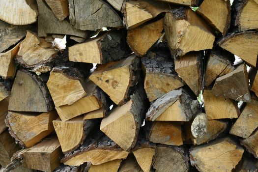 Firewood stacks to use as a background.