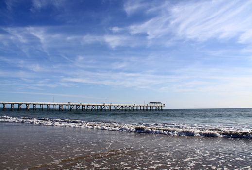 Grange Jetty at Grange Beach, Adelaide, Australia