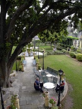 Medieval gardens of the Presiential Palac in San Anton, Malta