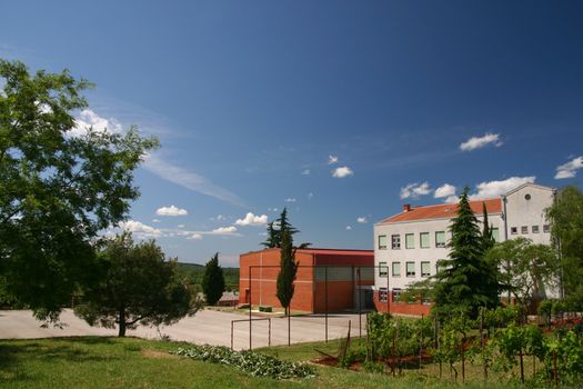 Visnjan elementary school in Croatia