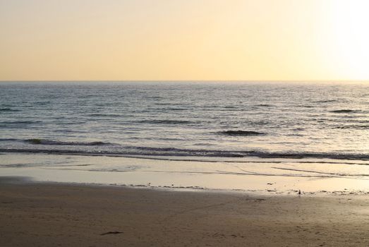 Sunset over Largs Bay Beach. Adelaide, Australia