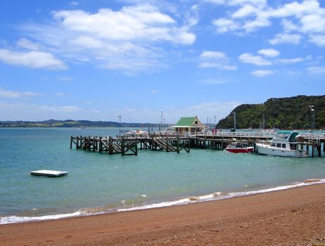 Russell Wharf, Bay of Islands, New Zealand