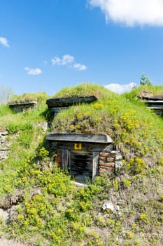 cellaars in Liptovska Teplicka, Slovakia