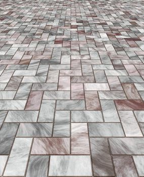 paved stone or marble tiles on the floor 